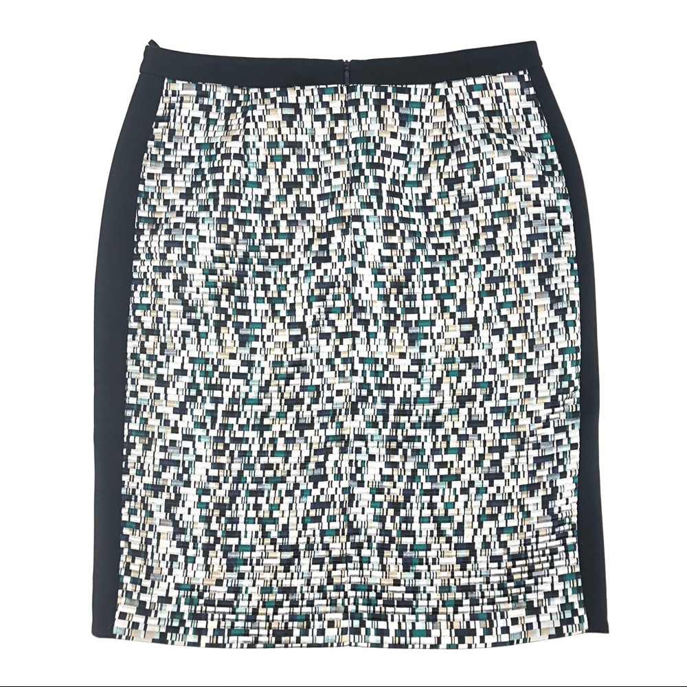 Hugo Boss Black Jacquard Votina Print Skirt - Picture 2 of 8